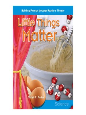 cover image of Little Things Matter